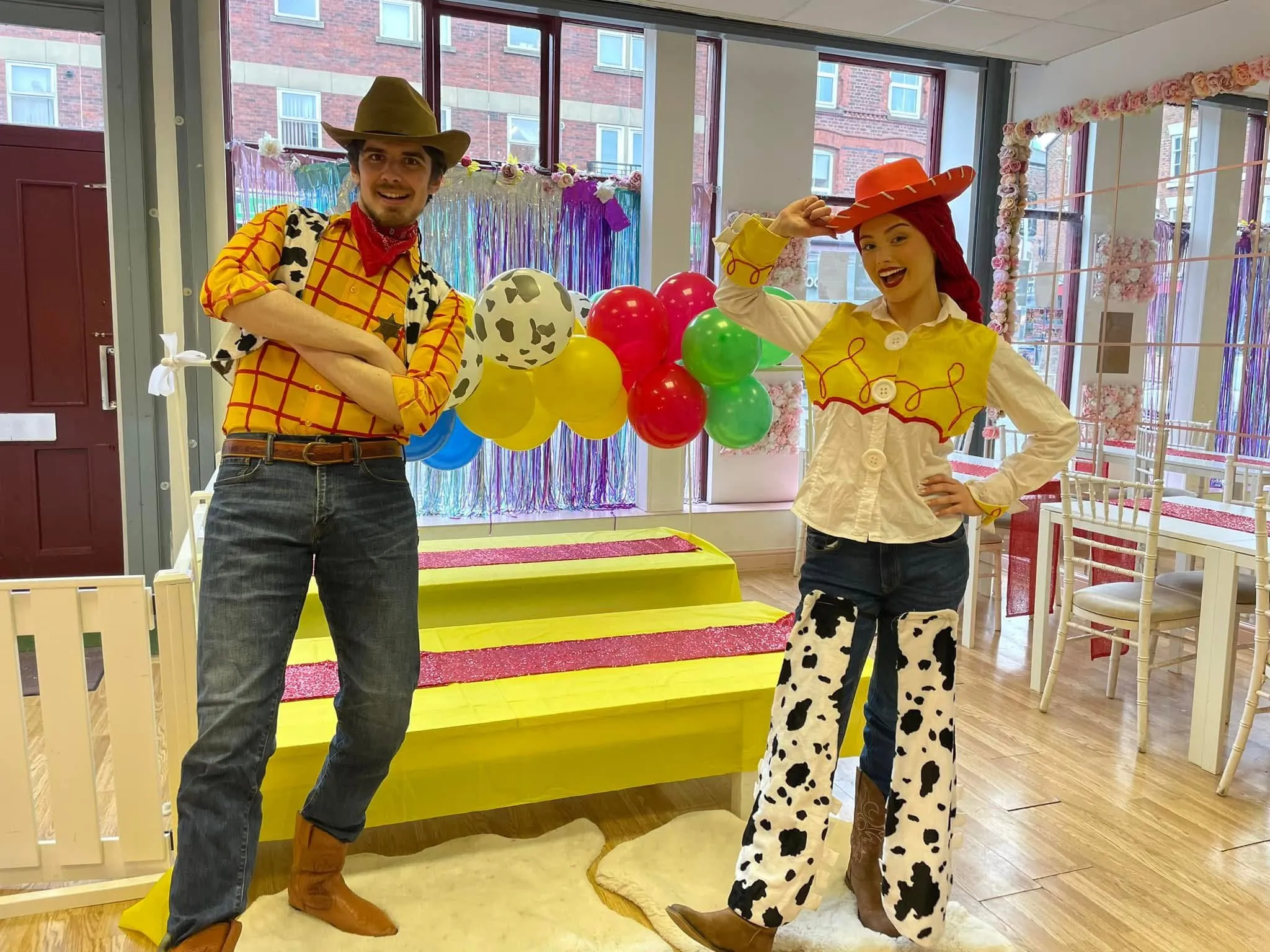 The Cow Boy, children's party character