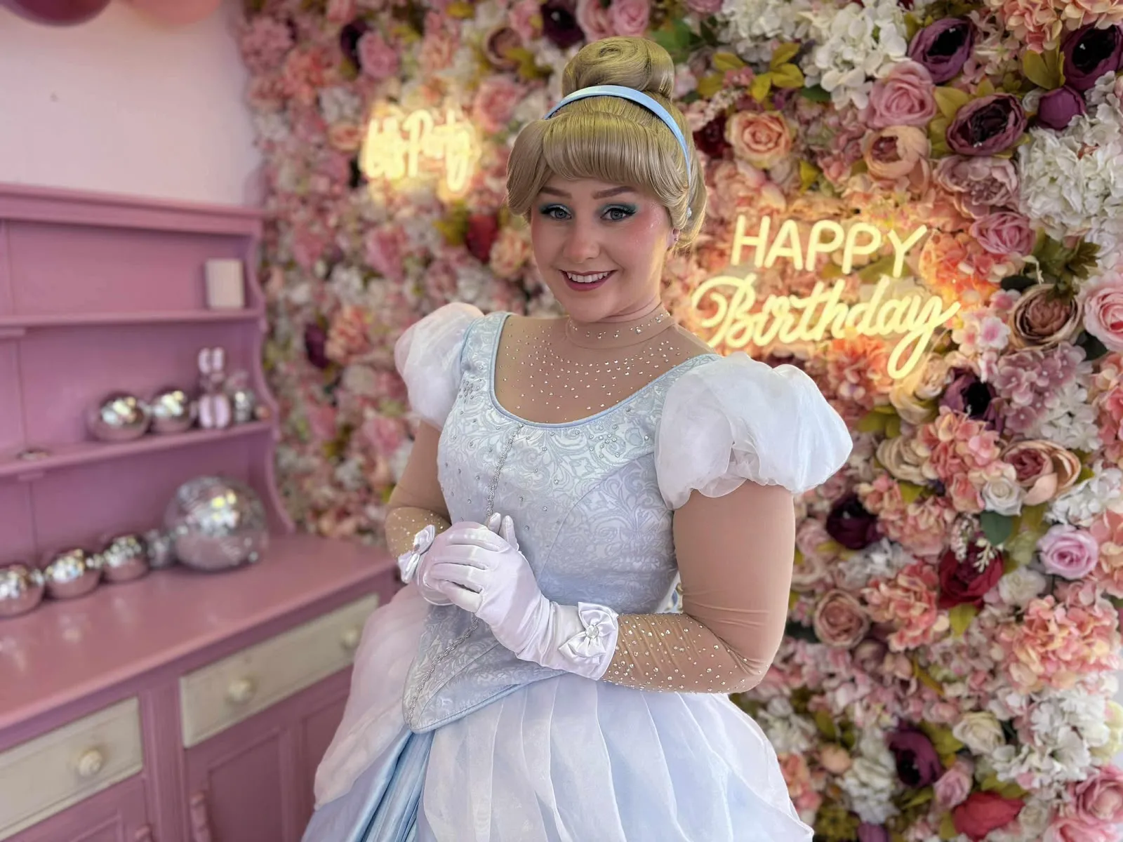 The Glass Slipper Princess, children's party character