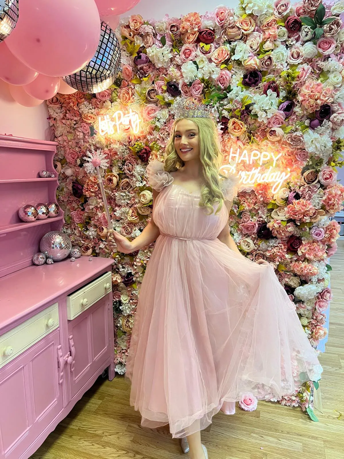 The Pink Fairy, children's party character