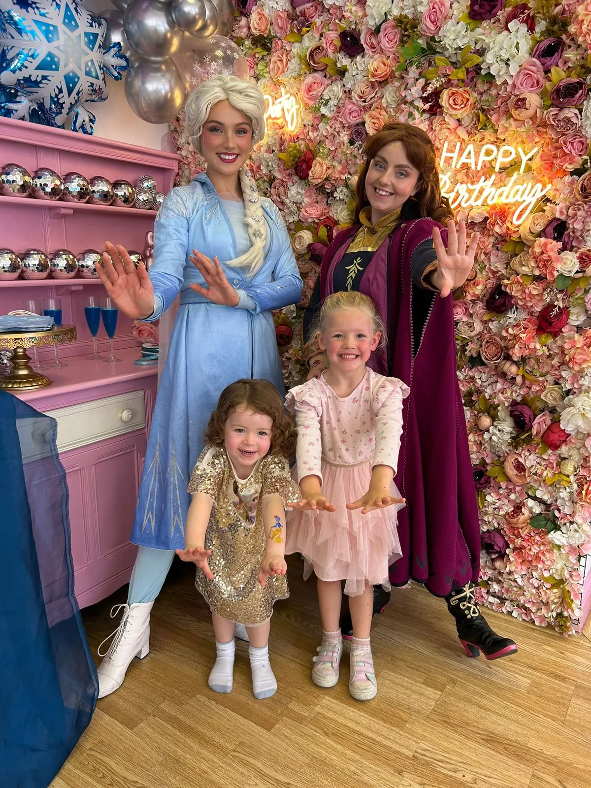 Princess party at the venue