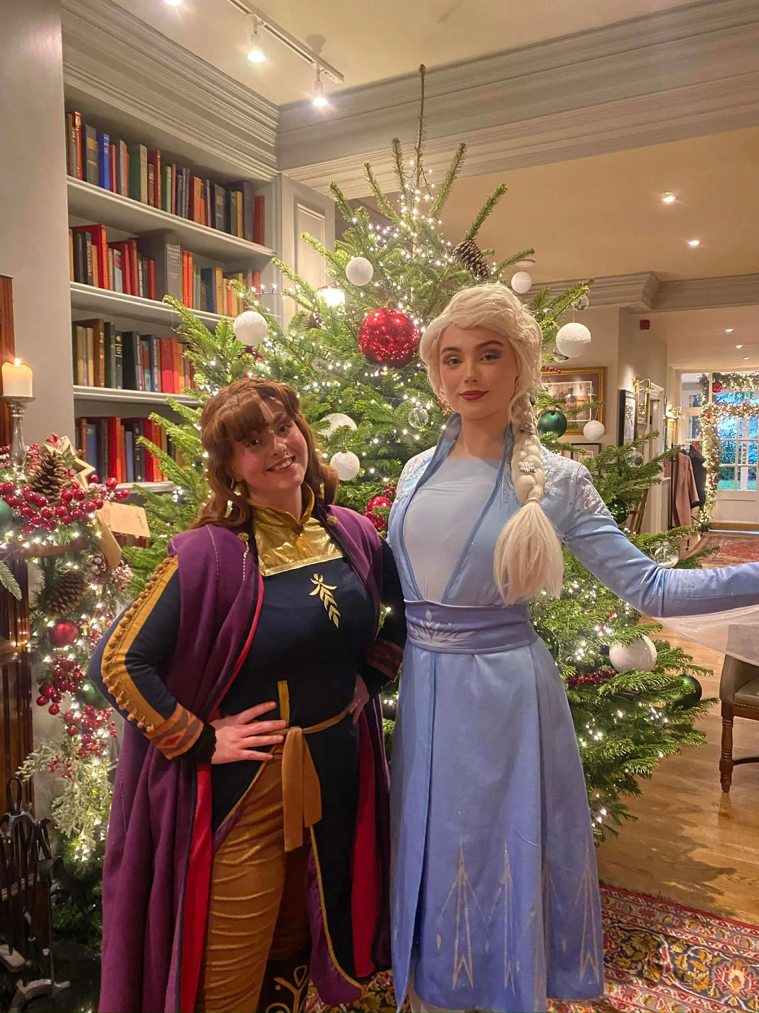 The Ice Queen and Snow Queen together